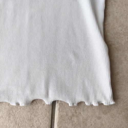 Crop top Tensione In white like new