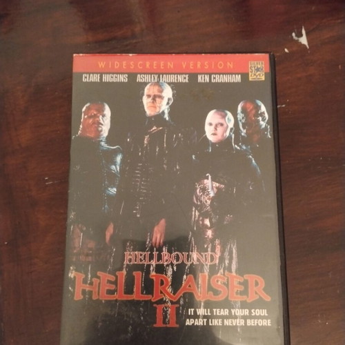 Hellraiser 2 Hellbound DVD, thriller with subtitles