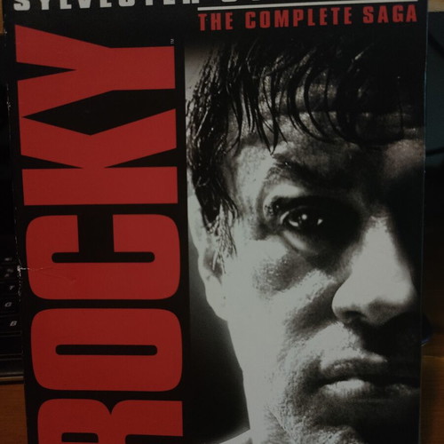 Rocky DVD collection 5 movies like new, English subtitles