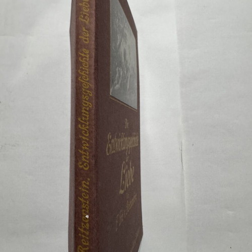 Die Entwicklungsgeschichte der Liebe 1908 book by Ferdinand Freiherr von Reitzenstein