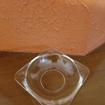 Glass ashtrays like new