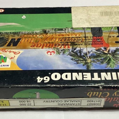 Nintendo 64 Waialae Country Club True Golf Classics new, factory sealed