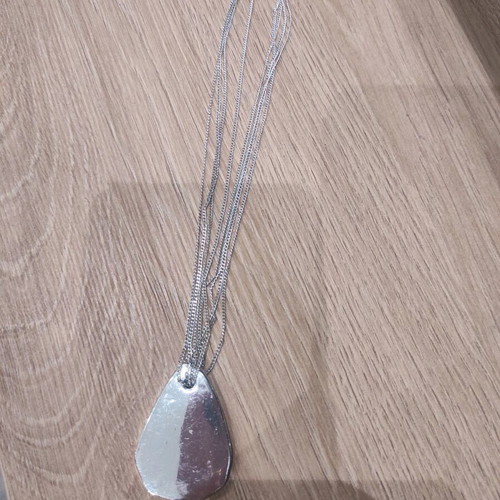 Women's silver necklace