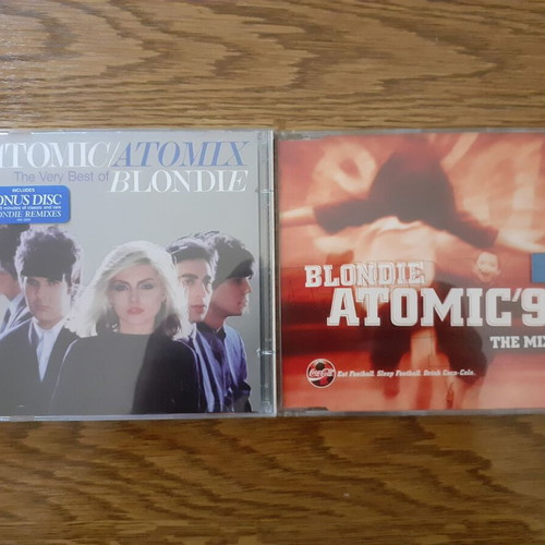 Blondie package Atomic Atomix The Very Best Of 2CD + Atomic' 98 The Mixes CD Single