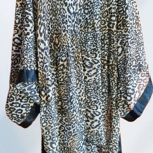 Acerbis short tunic like new, multicolored with gold thread