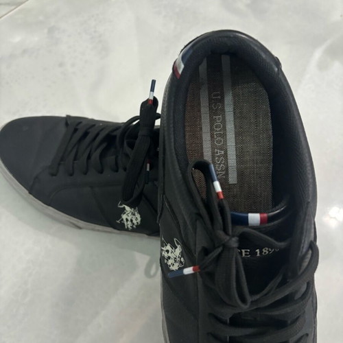Polo Original casual shoes like new, size 45, black and gray