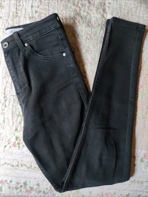 Black skinny jeans Bershka new size 38