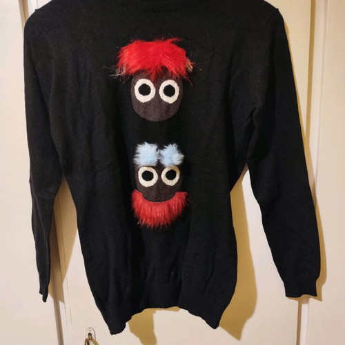 Black shirt with design size medium - large new