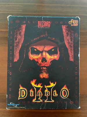 Diablo 2 Big Box PC употребявана, пълна, английска версия