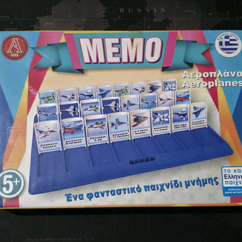 Memo Airplanes Board Game like new