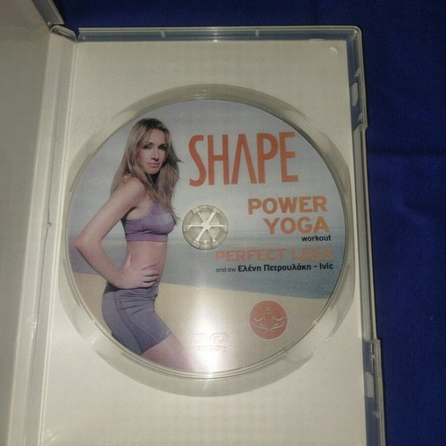 Power Yoga Eleni Petroulaki DVD like new, legs and glutes with bonus tips