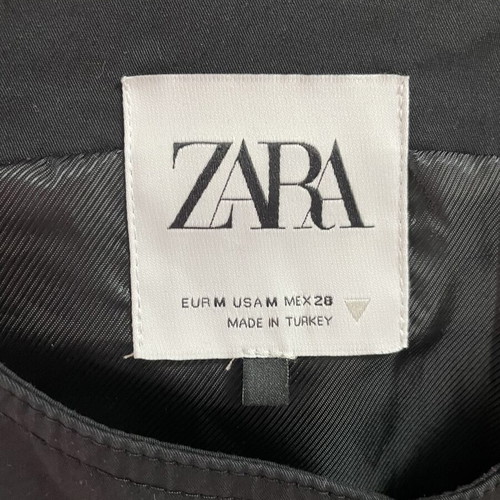 Zara black sleeveless vest, size medium