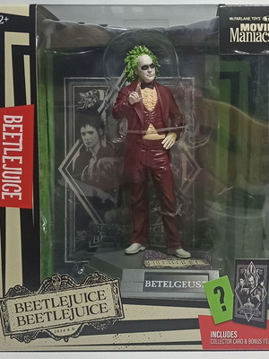 McFarlane Movie Maniacs Beetlejuice collectible figure new