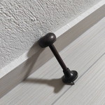 Curtain hook like new wall-mounted
