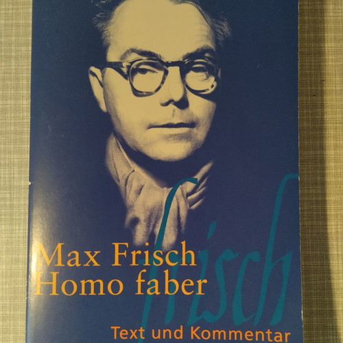 Макс Фриш Homo Faber книга като нова, немска литература