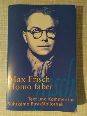 Max Frisch Homo Faber βιβλίο σαν καινούργιο, γερμανική λογοτεχνία