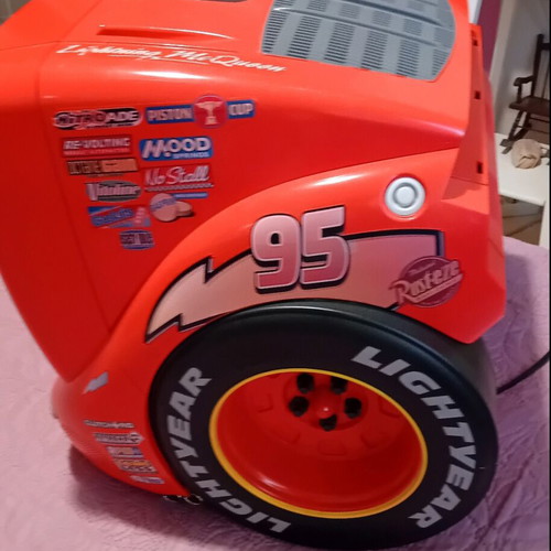 Cars McQueen Disney TV like new with decoder gift