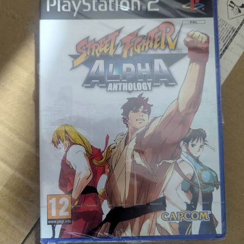 Street Fighter Alpha Anthology PlayStation 2 Sony new