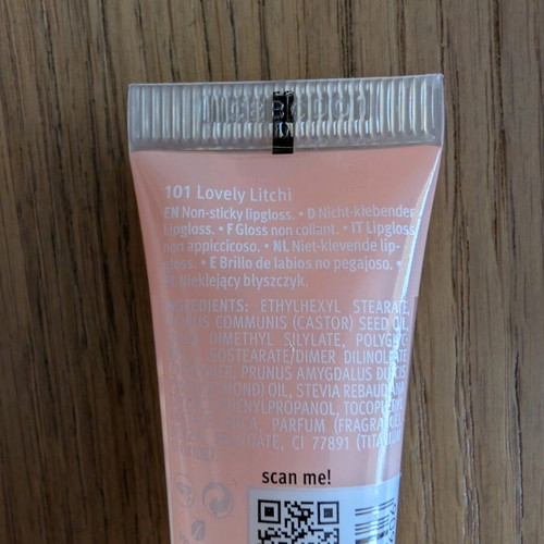 Lip gloss like new, set of 6 pieces
