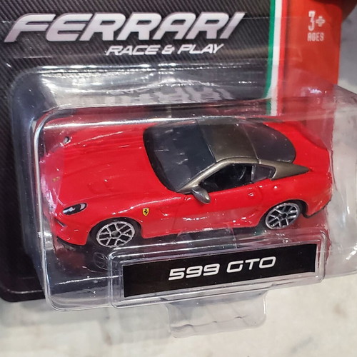 Burago Ferrari 599 GTO σφραγισμένο μοντέλο αυτοκινήτου