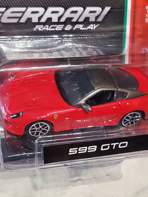Burago Ferrari 599 GTO σφραγισμένο μοντέλο αυτοκινήτου