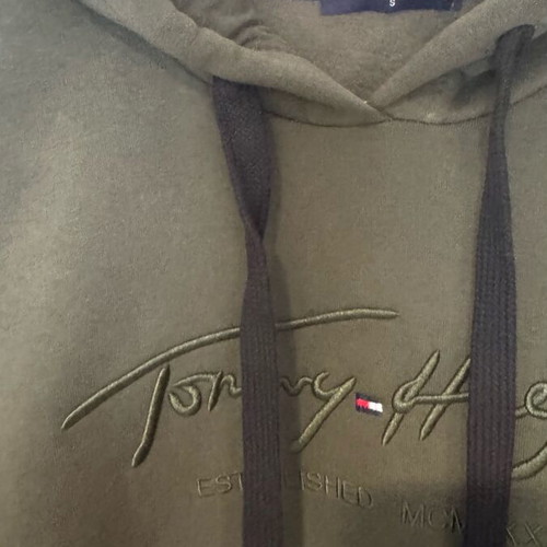 Sweatshirt almost like new, green, size S