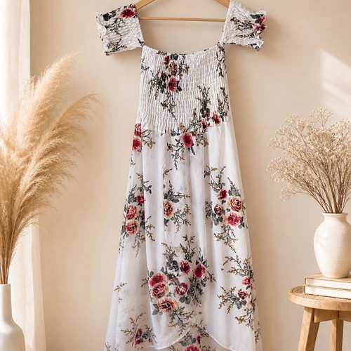 Dress new, size medium, white