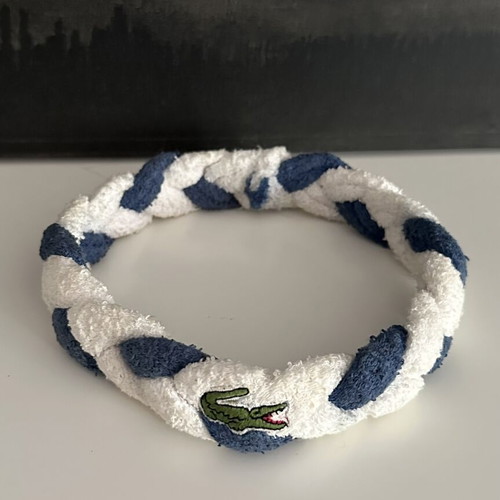 Lacoste Vintage Tennis Headband 1988 Terry Cloth Like New