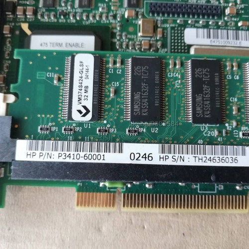 American Megatrends Series 475 Rev-B3 PCI SCSI Raid Controller Card used with 32MB