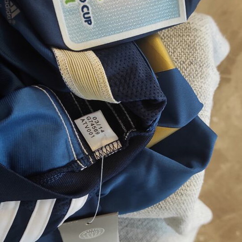 Argentina National Team 2014 World Cup Away Jersey Messi 10