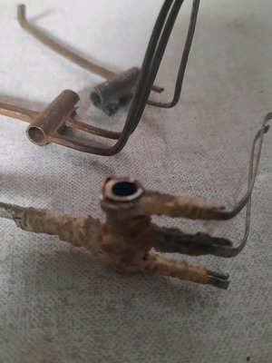 Weaving loom forks used, collectible