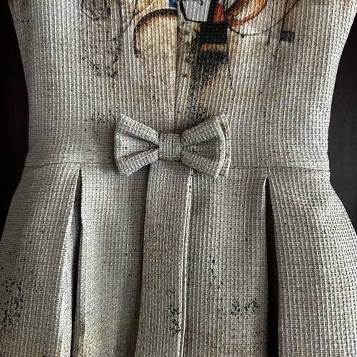 Junona women's dress beige size 36 like new