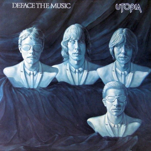 Utopia Deface The Music LP, Music on Vinyl, art rock, prog rock 1980