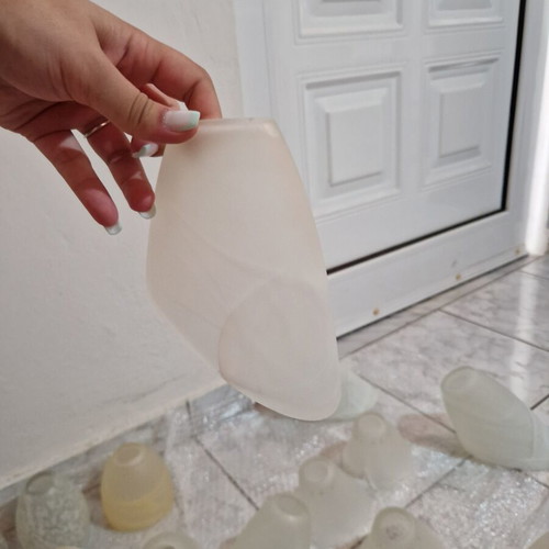 Glass lamp replacement parts like new