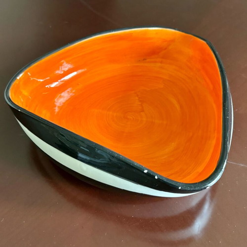 Vintage decorative container used
