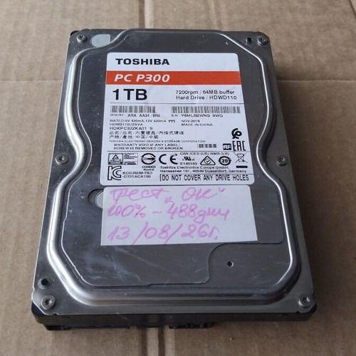 Toshiba PC P300 HDWD110 1TB SATA 6.0Gb/s hard drive