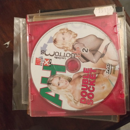 Double Socket Bottoms Up DVD with 2 erotic movies
