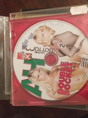 Double Socket Bottoms Up DVD with 2 erotic movies