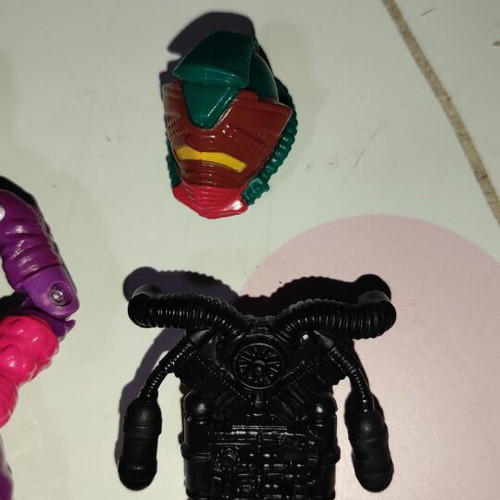 G.I.JOE Toxo-Viper (v1) 1988 figure used with equipment