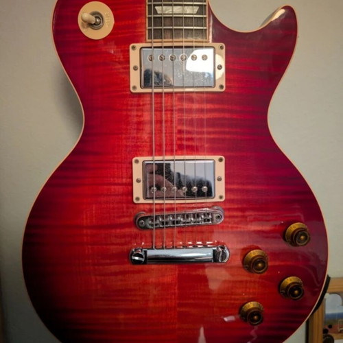 Gibson Les Paul Standard 2018 Blood Orange electric guitar