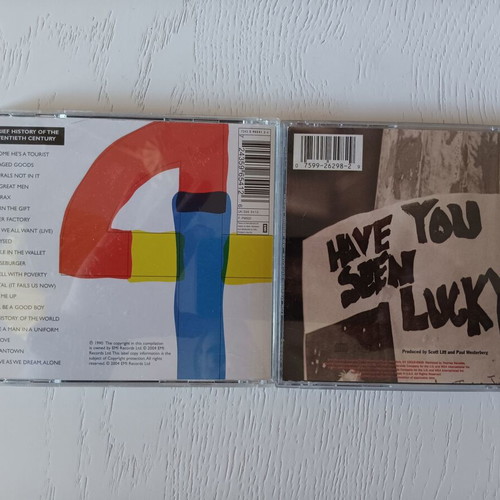 CD albums Gang Of Four and The Replacements like new, rock