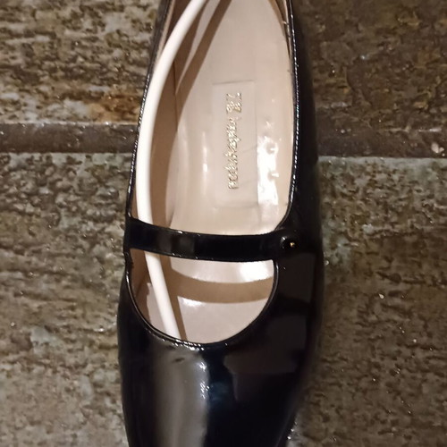 Kalogirou ballerina shoes like new, black size 38.5