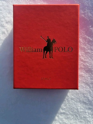 Polo men's belt new, 100% genuine leather, black, size 130