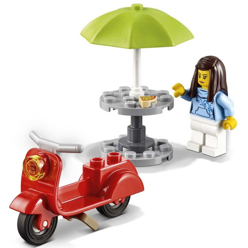 Lego City 60150 Pizza Van used set