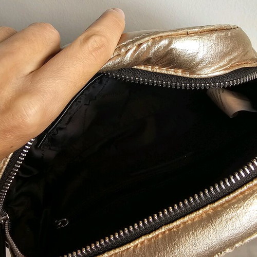 Maria Mare crossbody bag used, rose gold and black