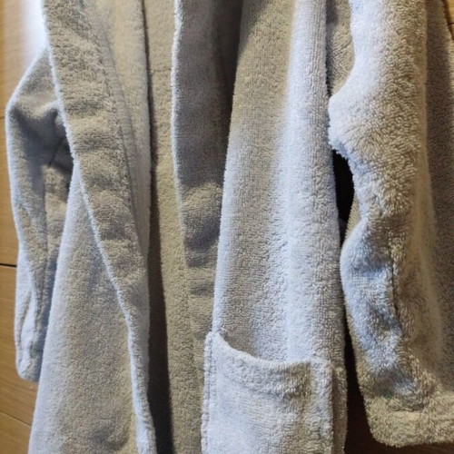PAOK bathrobe used without belt for 8-10 years old