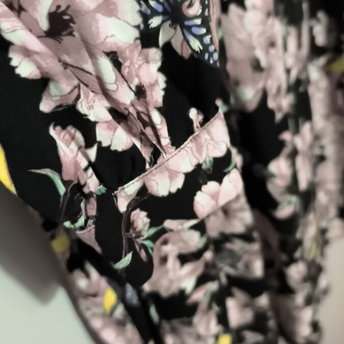 H&M Shirt Dress Like New With Floral Pattern Size M