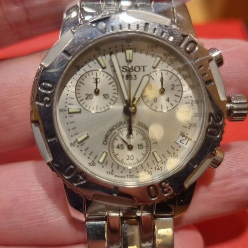 Tissot PRS 200 chronograph watch