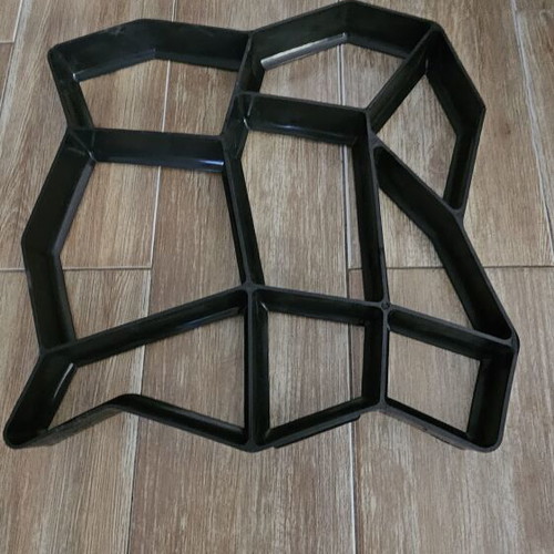 Plastic concrete mold unused