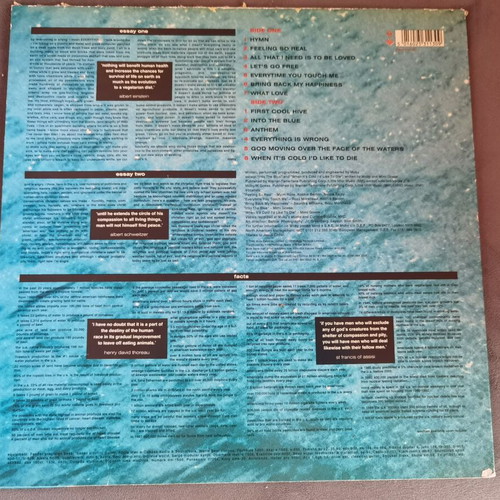 Moby Everything Is Wrong vinyl like new 1995 electronic music album